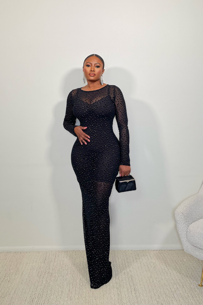 “TOTALLY TAKEN” MAXI DRESS