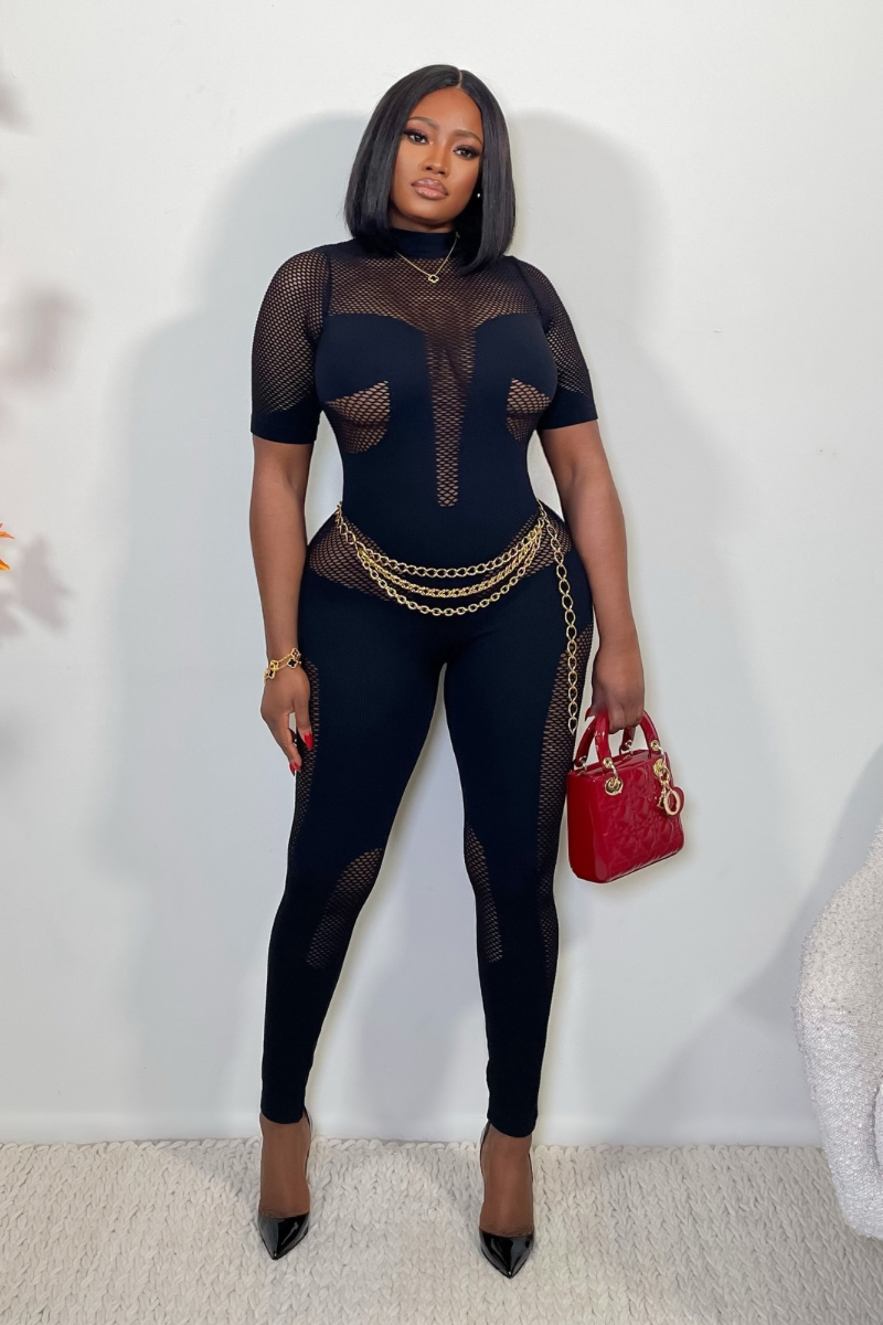 “HOURGLASS” JUMPSUIT