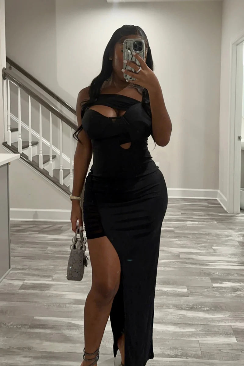 “DATE NIGHT” BANDAGE DRESS
