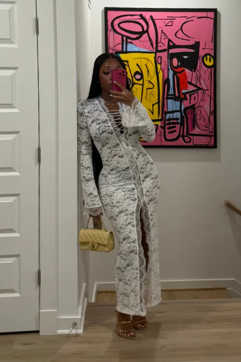 “FANCY” LACE DRESS