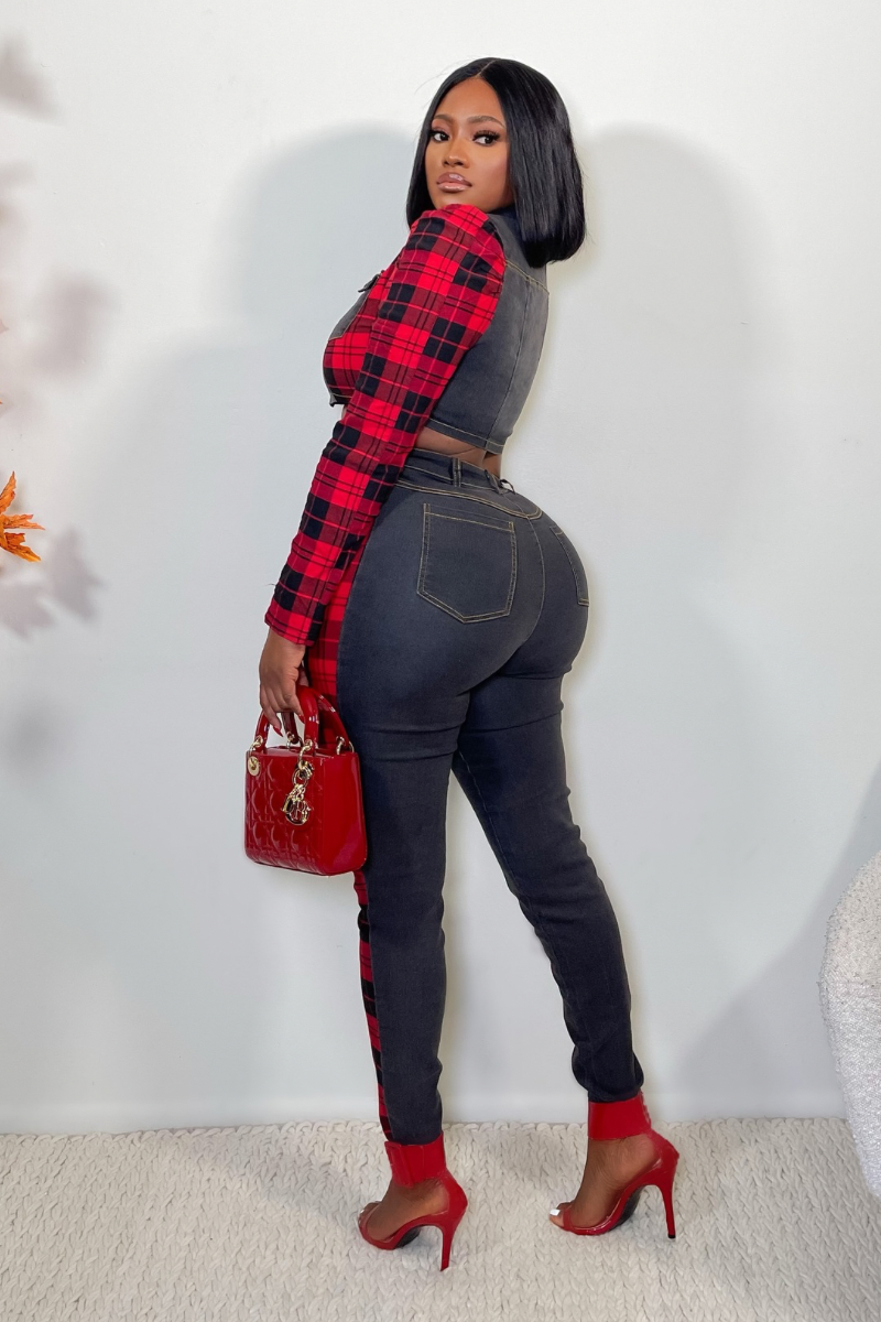 “MYA” DENIM SET
