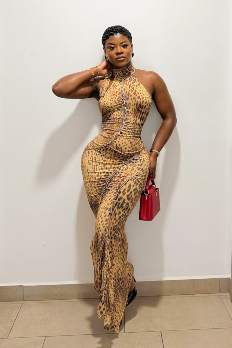 “DES” MAXI DRESS