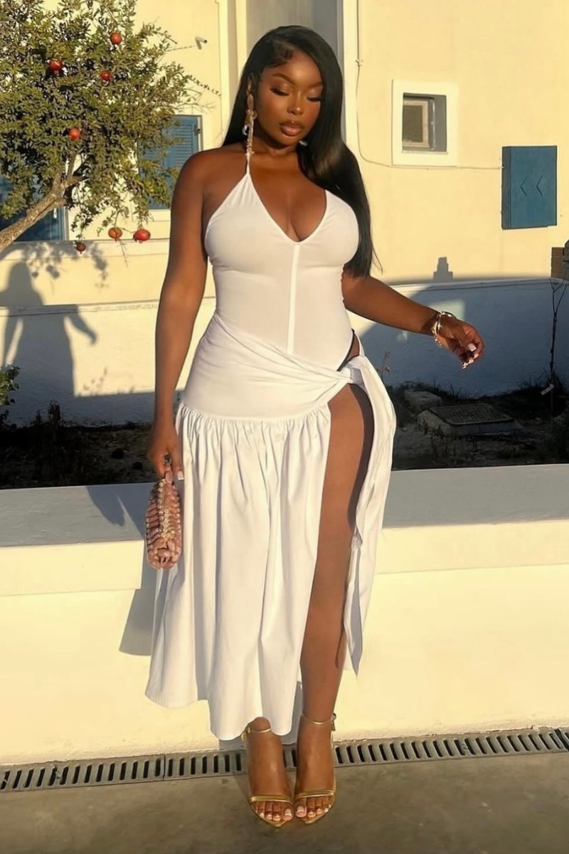 “LISA” TWO PIECE SET (NATURAL WHITE)