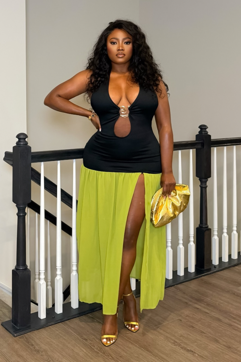 “NATALIA” MAXI DRESS
