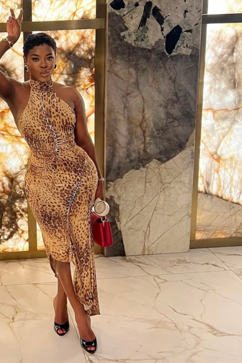 “DES” MAXI DRESS