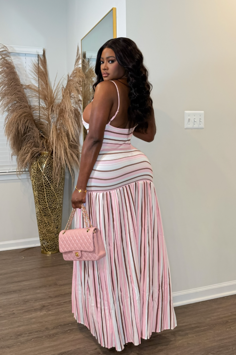“EMILY” MAXI DRESS (PINK)