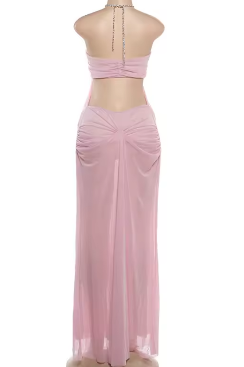 “AMOUR” MAXI DRESS (Yellow)