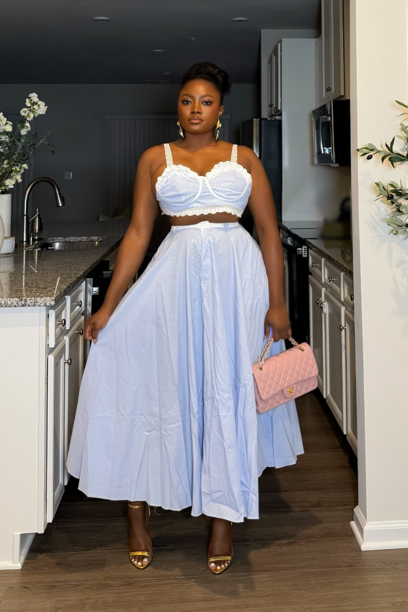 “CAPRI” MAXI SKIRT SET