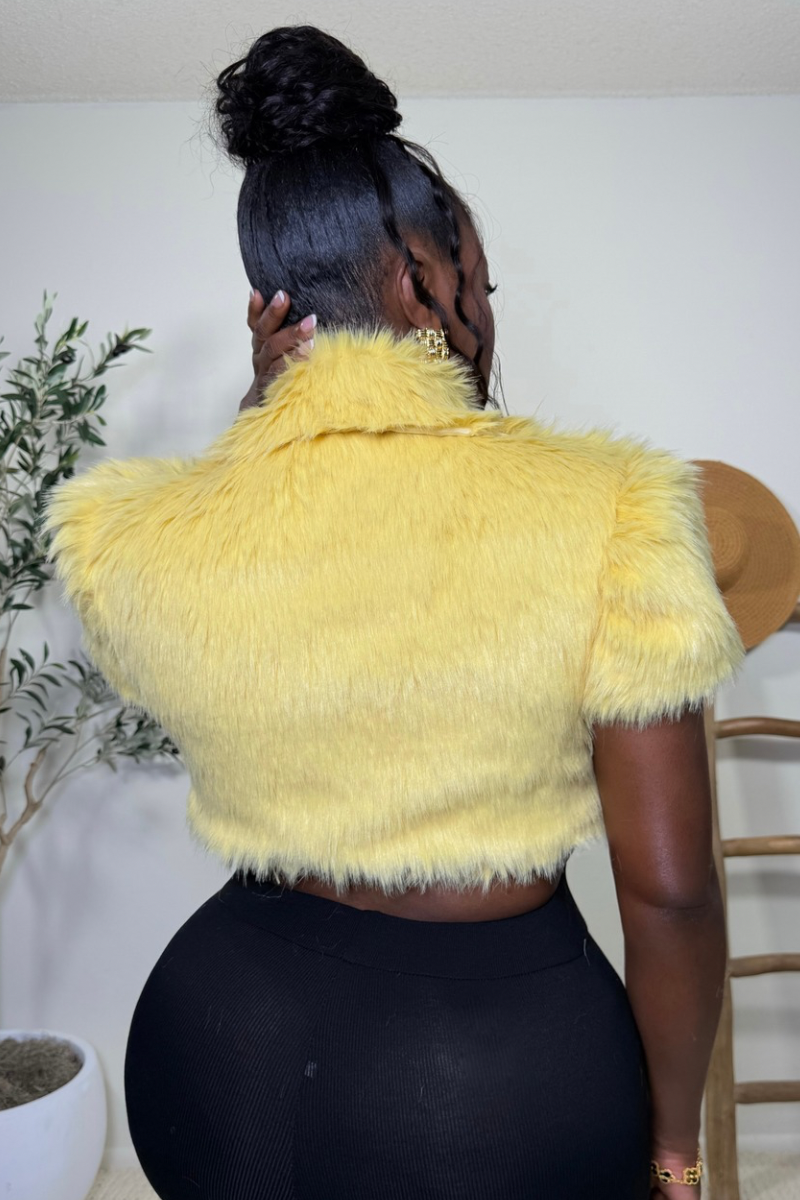 “FOXY” FUR TOP