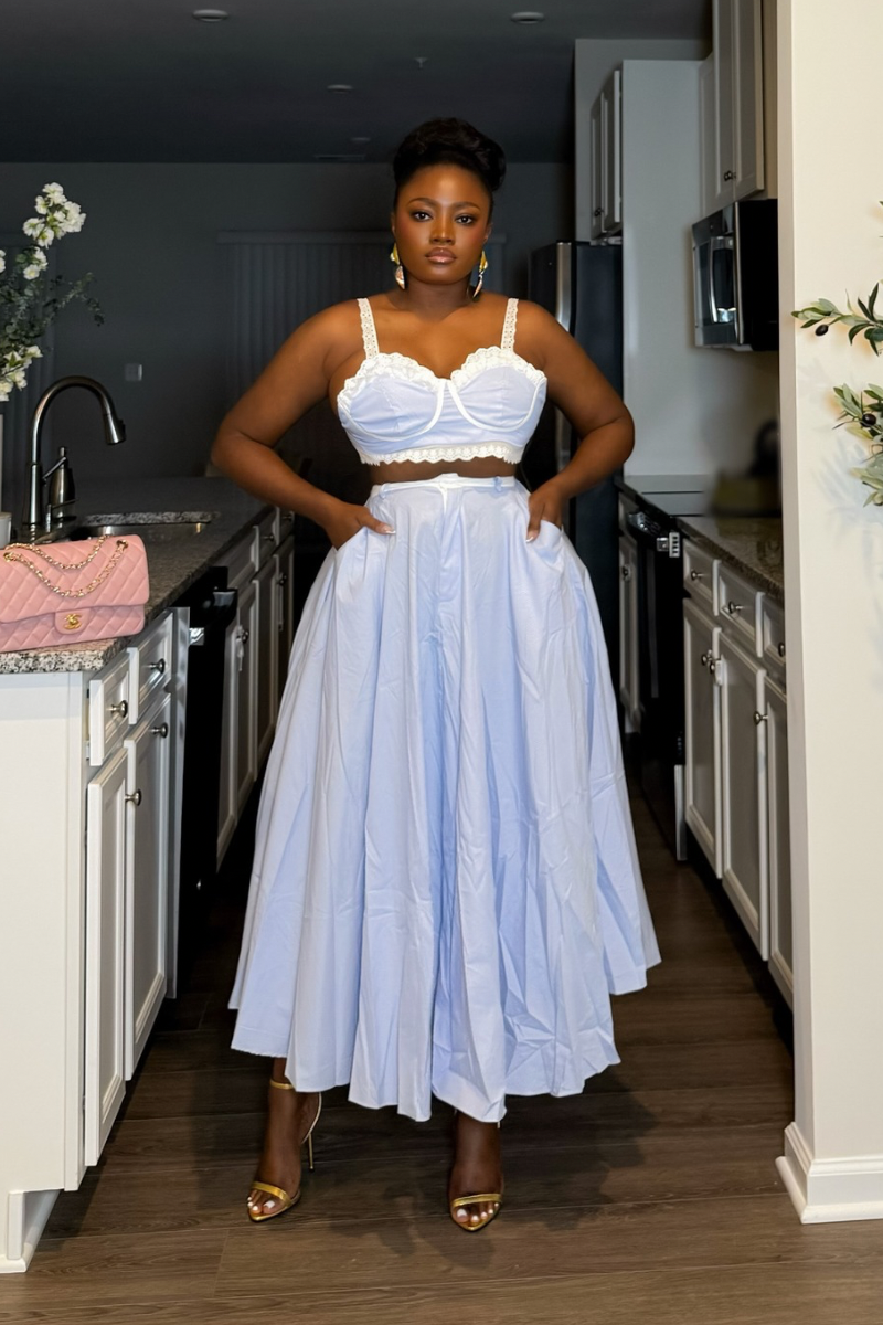 “CAPRI” MAXI SKIRT SET