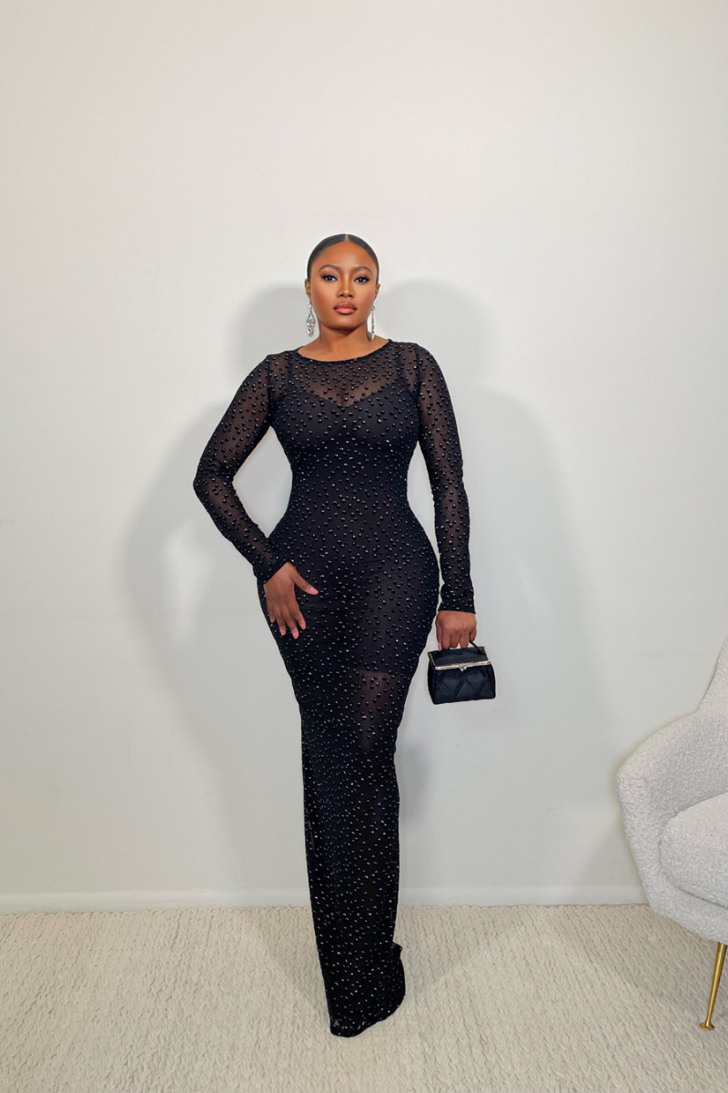 “TOTALLY TAKEN” MAXI DRESS