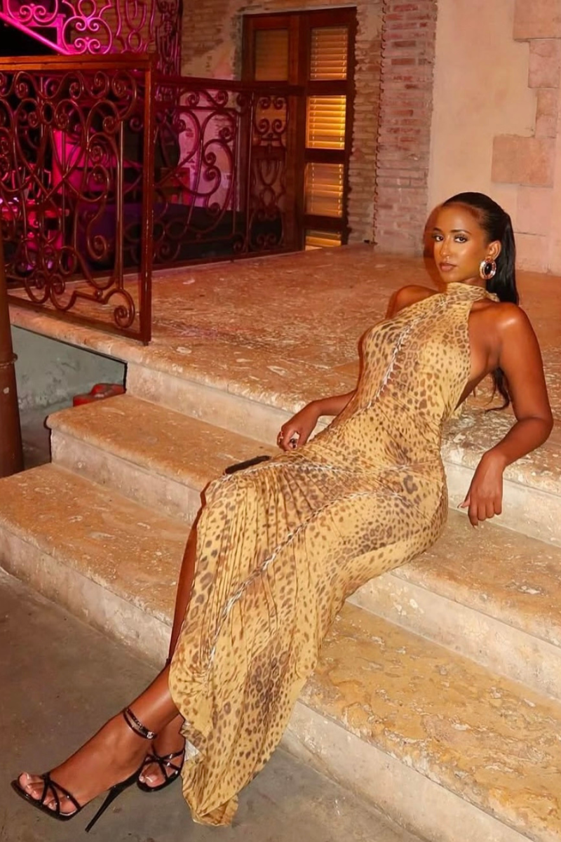 “DES” MAXI DRESS