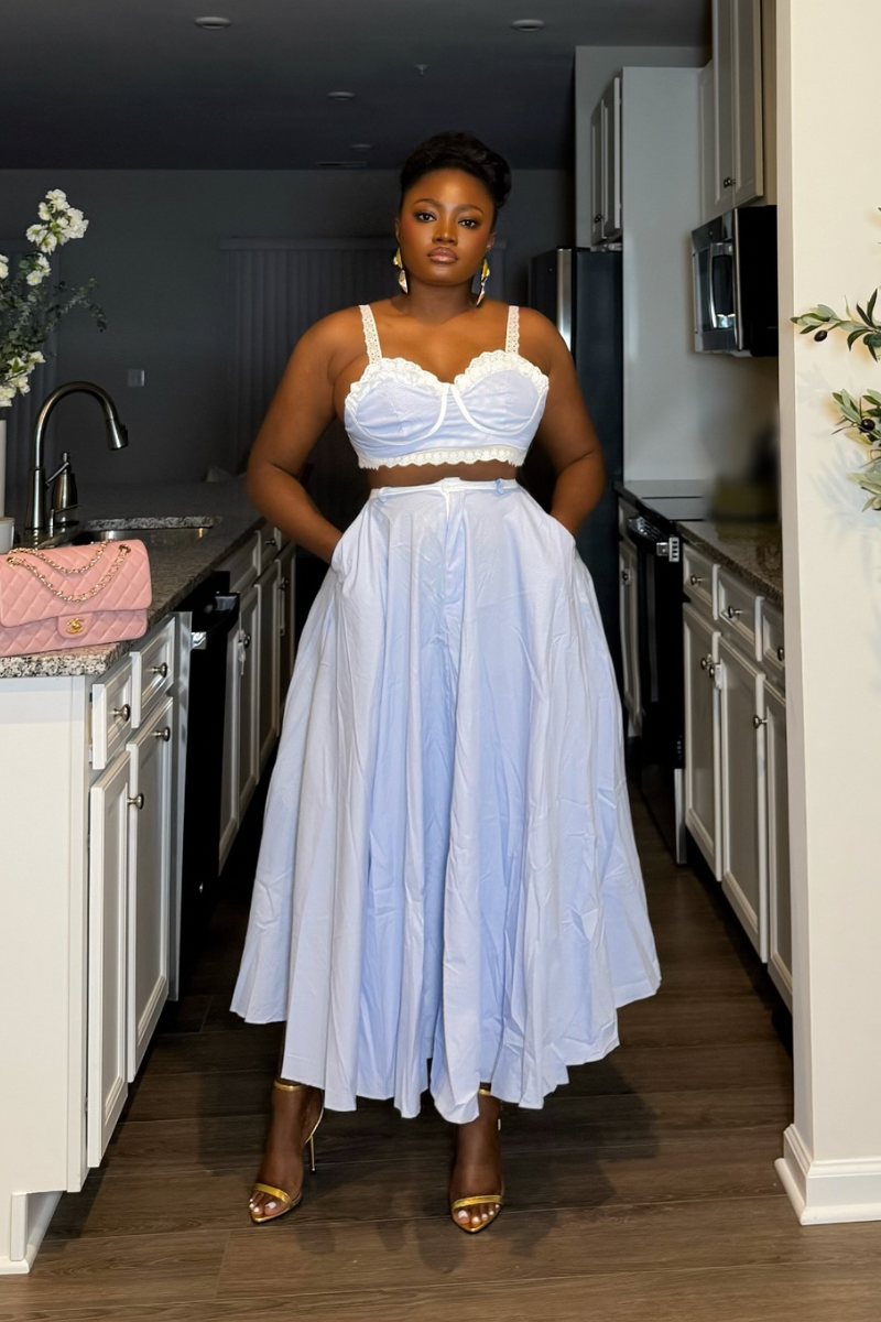 “CAPRI” MAXI SKIRT SET