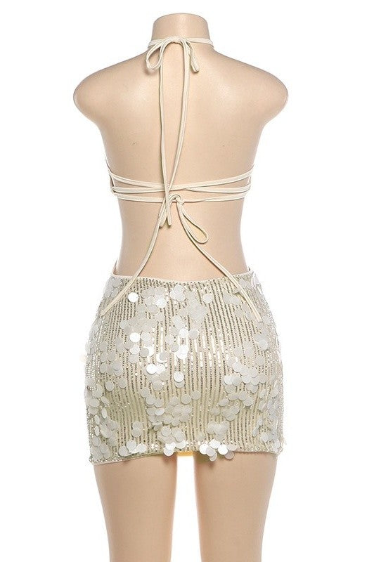 “LUXE” FLEUR MINI DRESS