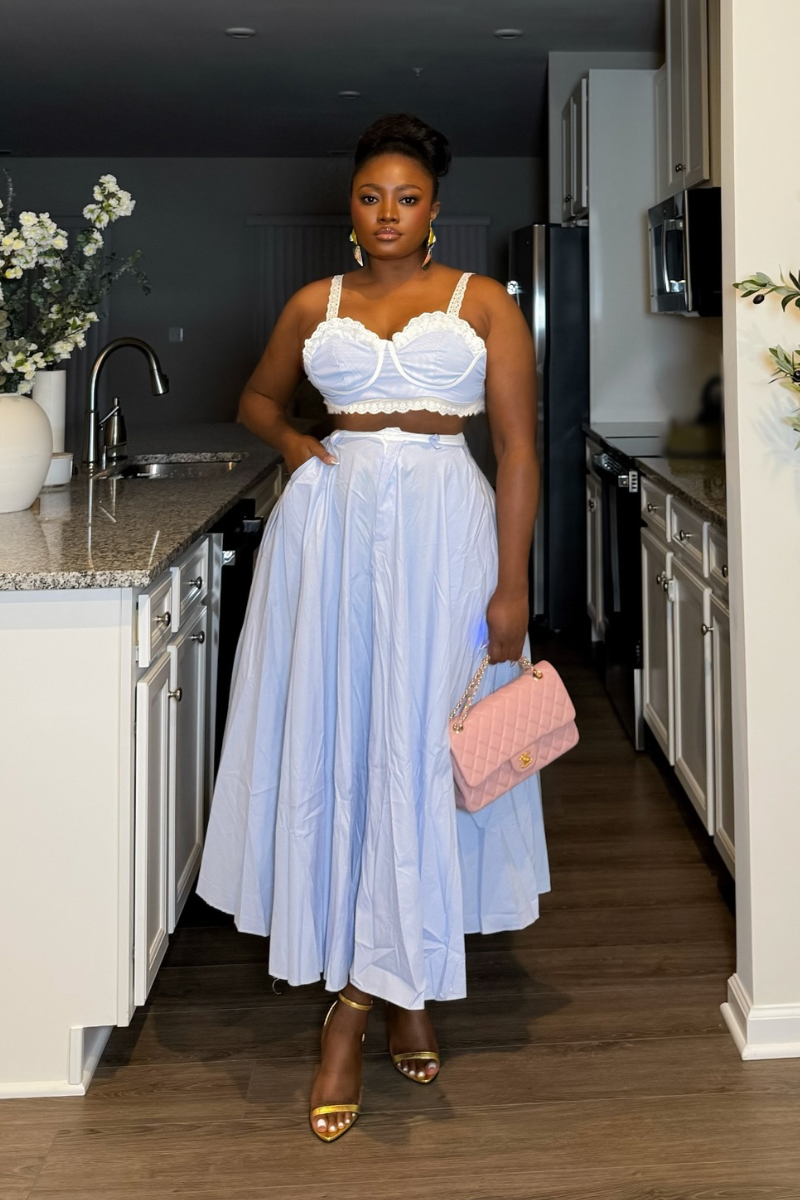 “CAPRI” MAXI SKIRT SET