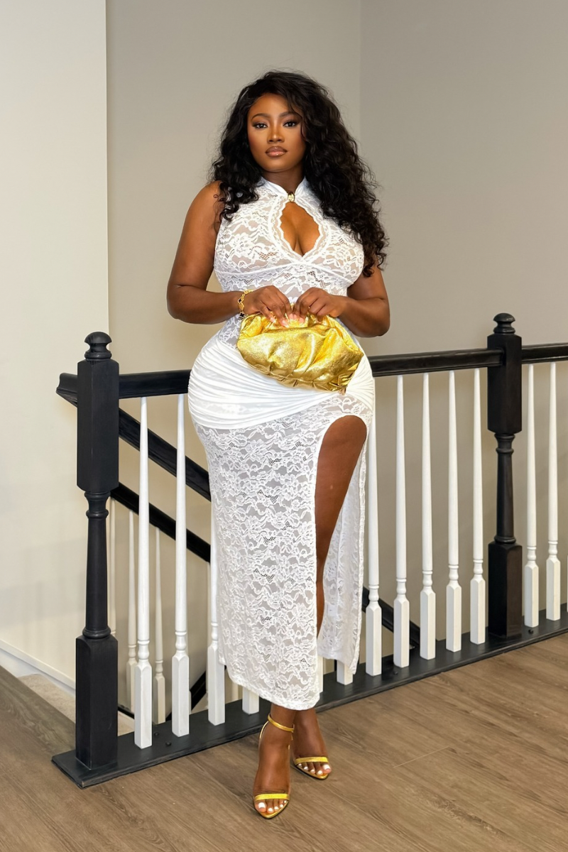 “KAMI” LACE DRESS (WHITE)