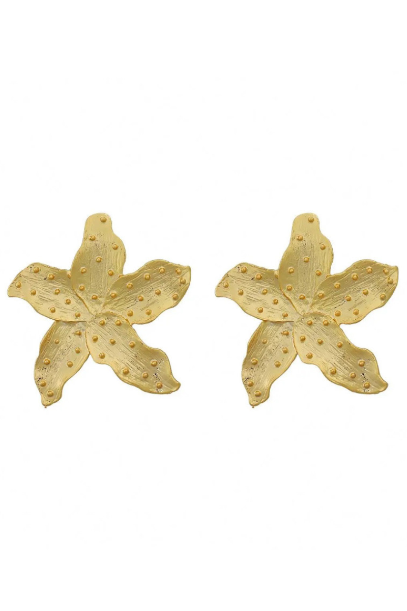 “STARFISH” GOLD EARRINGS