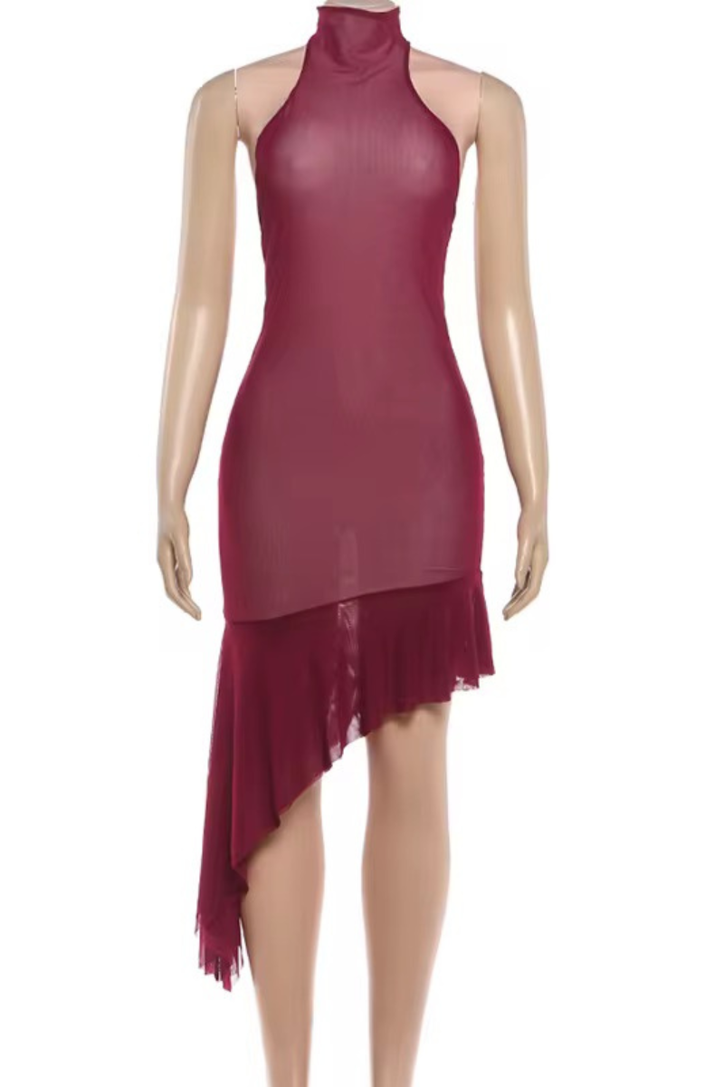 “JUST VIBE” MINI DRESS