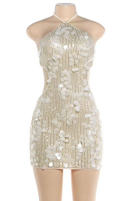 “LUXE” FLEUR MINI DRESS