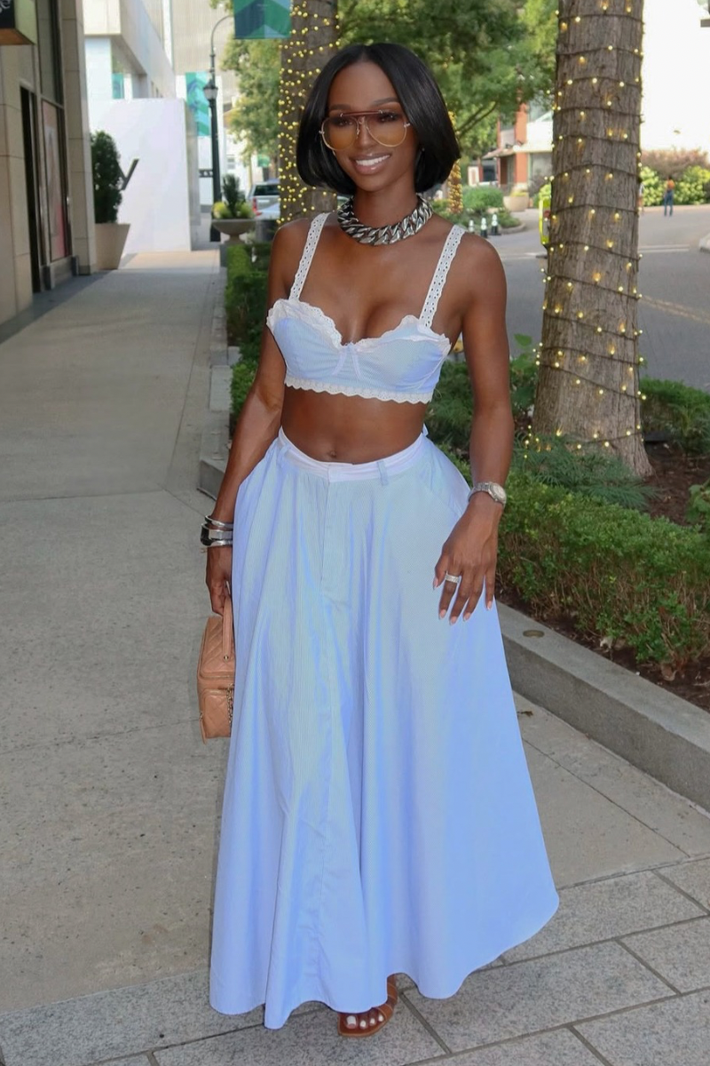 “CAPRI” MAXI SKIRT SET