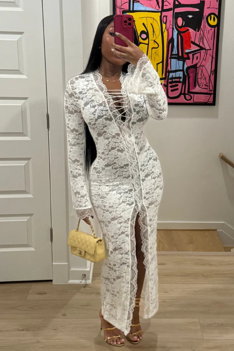 “FANCY” LACE DRESS