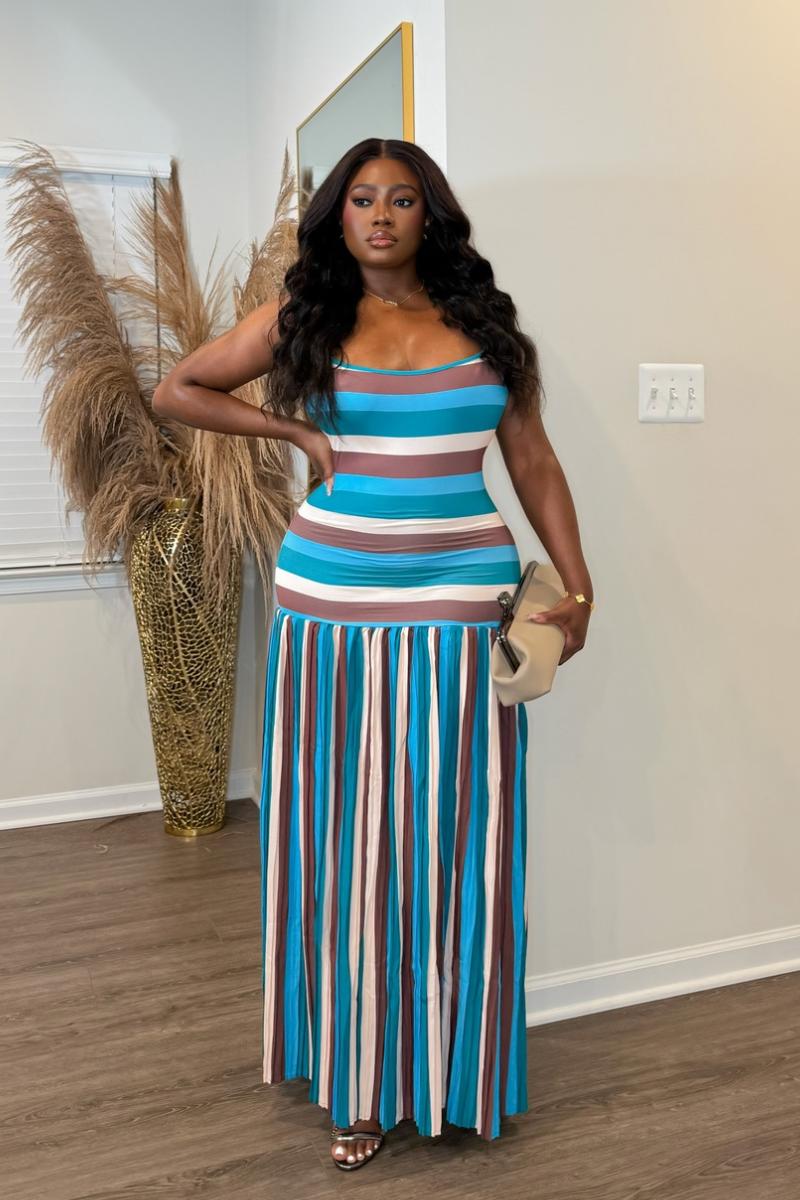 “EMILY” MAXI DRESS (BLUE)