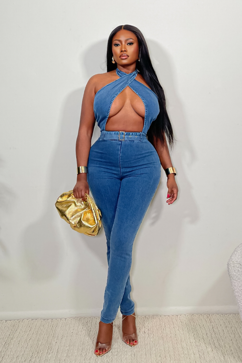 “DENIM LOVE” JUMPSUIT