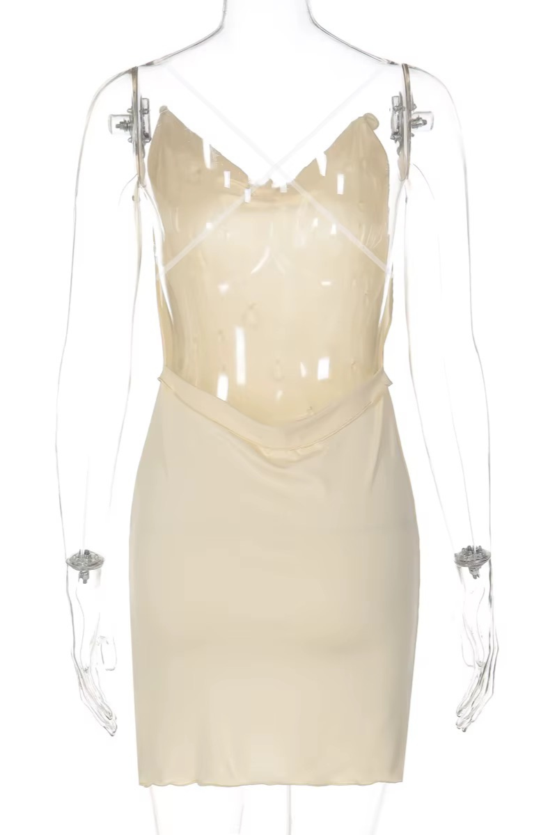 “CRYSTAL” MINI DRESS (BLUE)