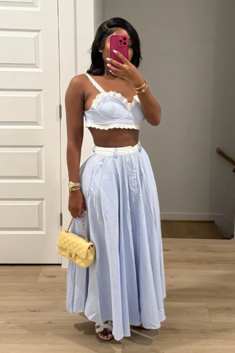 “CAPRI” MAXI SKIRT SET