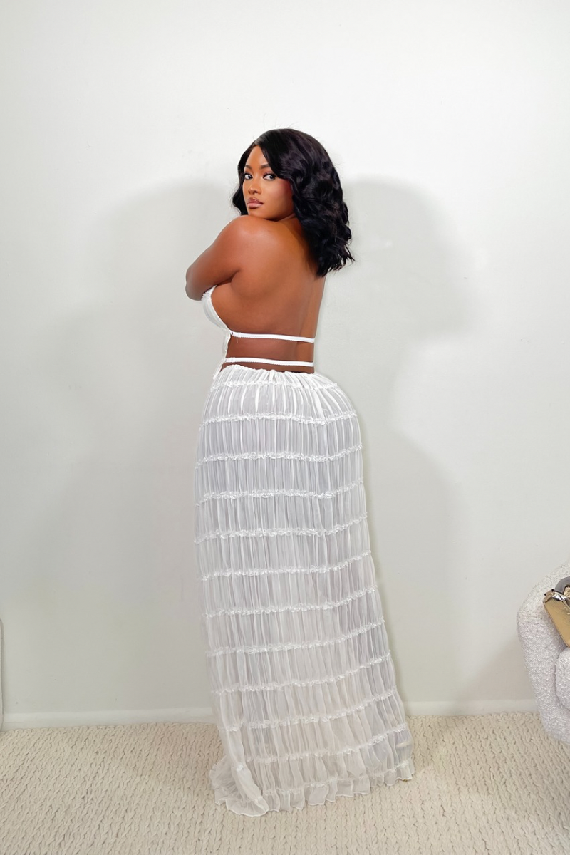 “ON CLOUD9” MAXI SKIRT SET (S-XL)