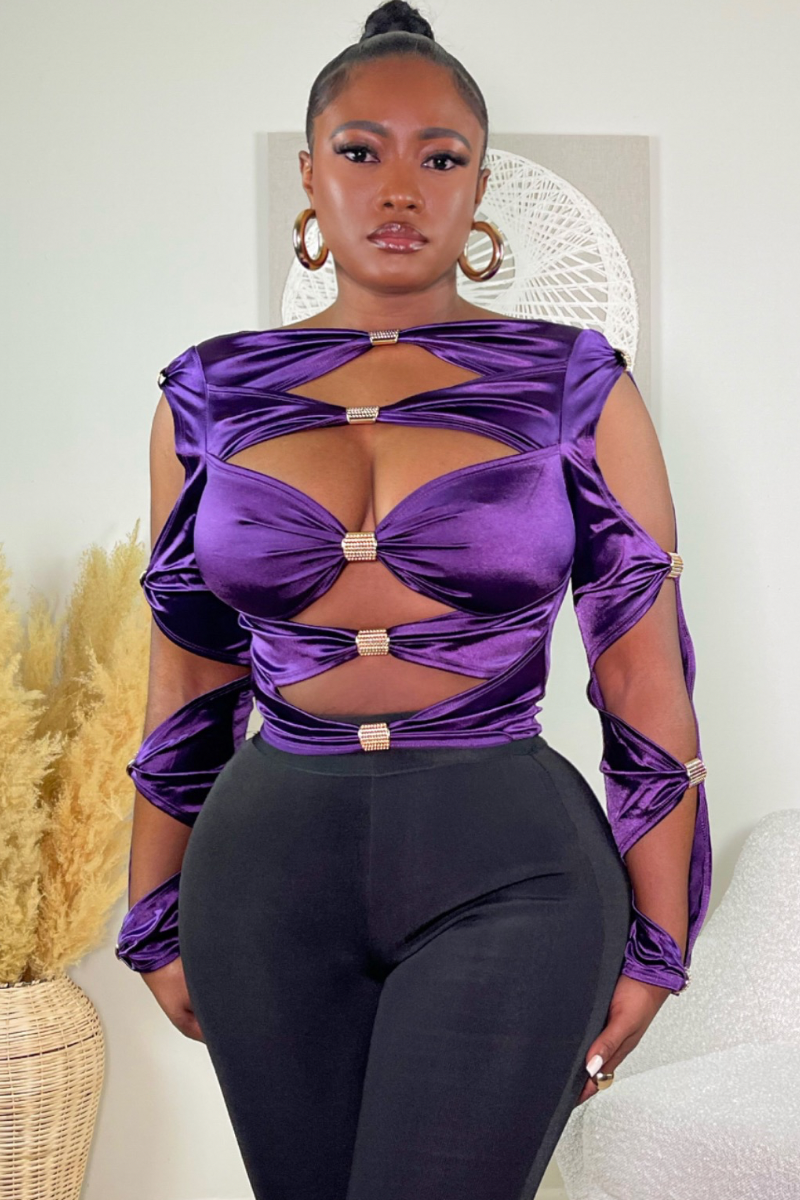 “ ATTRACTION “ TOP (PURPLE)